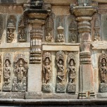 Im Tempel von Belur, Karnataka